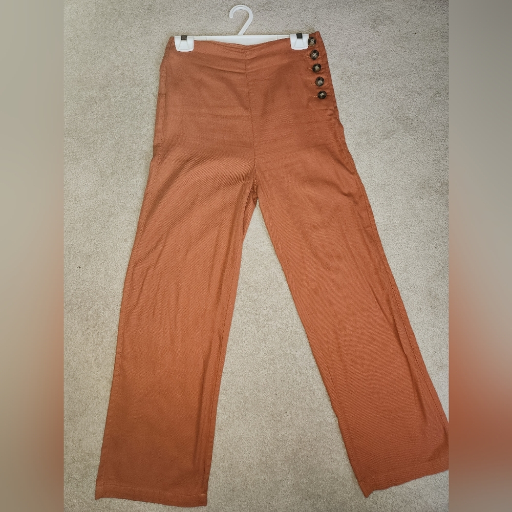 Burnt Orange Groovy Pants ~70s Style